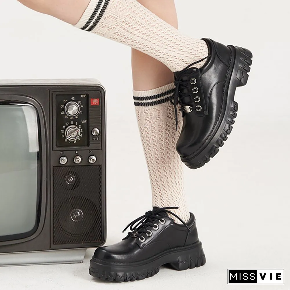 Chunky JK Mary Janes Shoes
