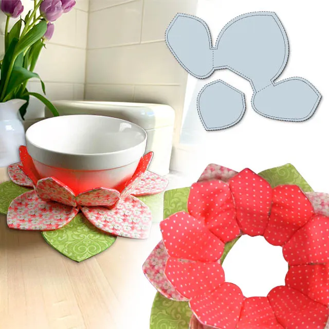 Flower Table Centre Template