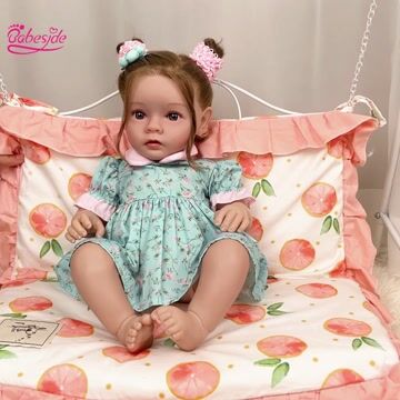 Babeside Quiet Reborn Baby Daisy 20'' Toddler Girl Emotional Comfort Companion