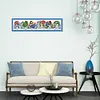 Stamped Cross Stitch-Snowman (68x16cm)