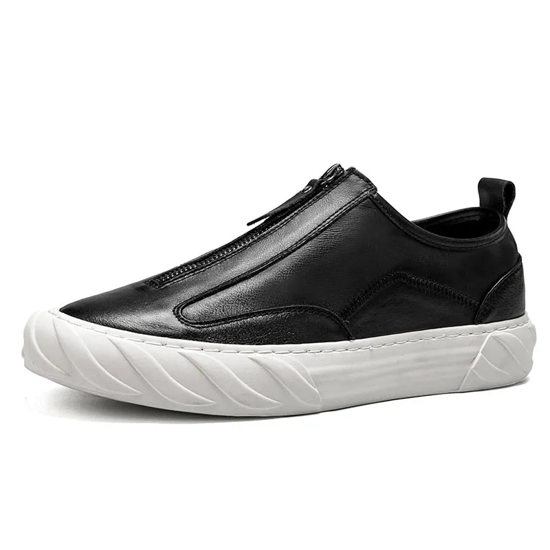 2021 Branded Mens Shoes Genuine Leather Casual Luxury Shoes Man Non Slip Breathable Loafers Men Skateboard Hombre Big Size 11