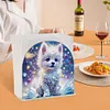 Acrylic Puppy Diamond Painting Napkin Rack Diamond Art Paper Towel Holder