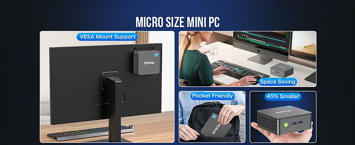 Intel Alder Lake N95--NucBox G3S Mini PC