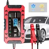 12V6A Car Battery Charger Fast Charge LCD Display Pulse Full Intelligent Charger
