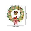 DIY Special Shaped Crystal Painting Wreath with LED Light Kit (Xmas Bell)
