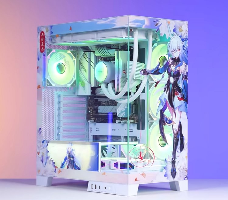Honkai Star Rail Jing Liu Computer Case Themed Chassis 
