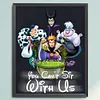 Disney Villains - 11CT Stamped Cross Stitch - 40*50cm - Disney