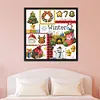 Winter-14CT Stamped Cross Stitch Kit(27x27cm)