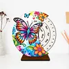 DIY Special Shape Flowers Butterfly Diamond Painting Spinning Calendar Kit