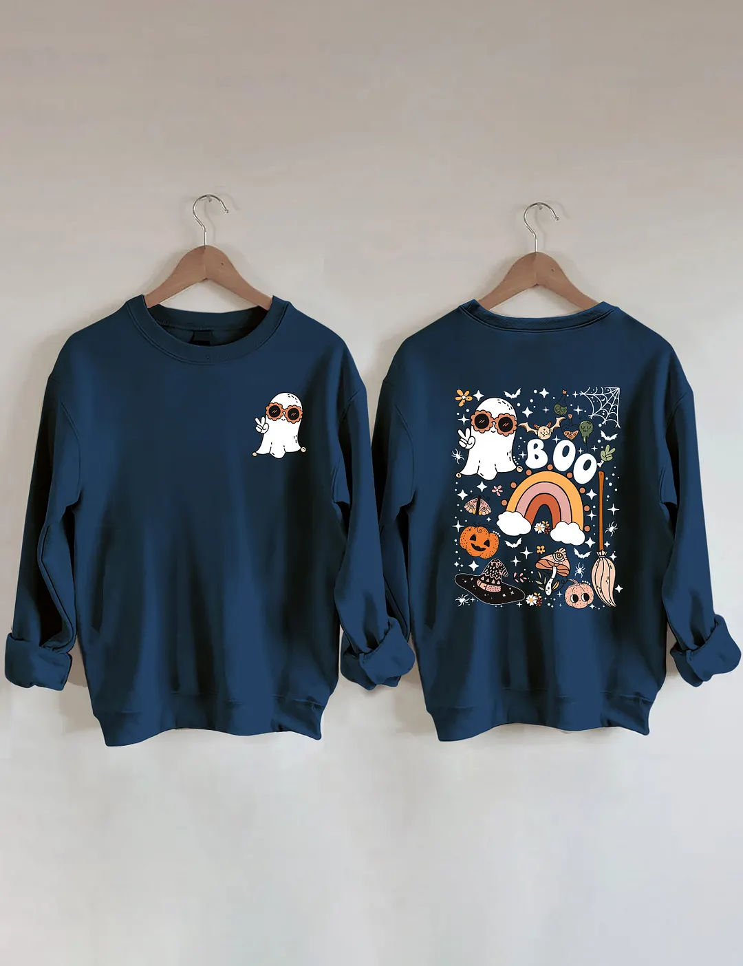 Cute Ghost Halloween Sweatshirt