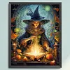 Halloween Witch - 11CT Stamped Cross Stitch 40*50cm/15.75*19.69in