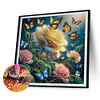(US Local)4pcs/set Butterfly Flower-Special Shaped Diamond Painting Kit(40x40cm)
