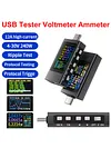 Type-C Current and Voltage Monitor DC 4-30V 0-12A Cell Phone Charging Tester