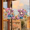 2 PCS Cowboy Girl - 5D DIY Pendant