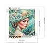(Multi-Style)Noble Lady-Partial Special Shaped Diamond Painting 30*30CM