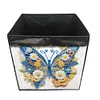(US Local)DIY Diamond Painting Storage Box Canvas Organizer Box Diamond Painting Kit (E)