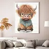 Yak-Full Embroidery 2 Strands 14CT Stamped Cross Stitch-30*40CM