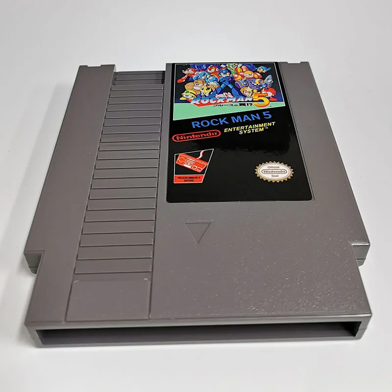 Rockman 5: Blues no Wana! For Nintendo NES - 8 Bit Game Cartridge