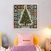 Christmas Tree-14CT Stamped/Counted Cross Stitch 40*40cm/15.75*15.75in