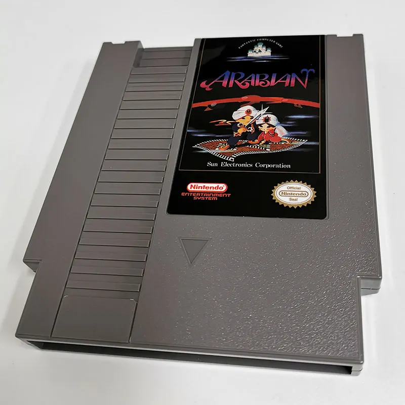 Super Arabian For Nintendo NES - 8 Bit Game Cartridge