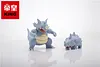 1/20 Scale World Zukan Rhydon & Rhyhorn / Rhyperior / Nidoking Set / Cloyster & Kangaskhan / Electivire Set - Pokemon Resin Statue - KING Studios