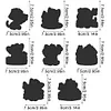 8Pcs Butterfly Puppy Diamond Painting Fridge Magnet Diamond Art Magnets Decals Kit