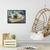 Blue Eyes Cat-14CT Stamped Cross Stitch Kit(30*21cm)