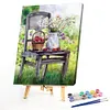 Chair-Paint By Numbers Acrylic Painting 30*40CM