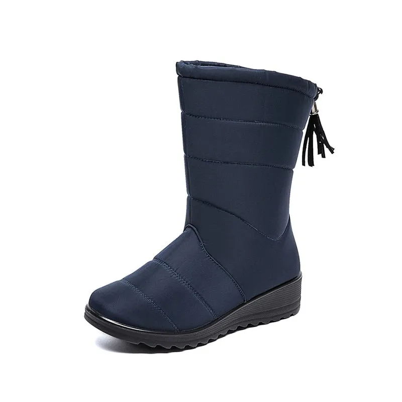 Women Warm Snow Boots Furry Plush Ladies Ankle Boots Female Short Boot Comfortable Women's Shoes Soft Casual Fashion Zipper New