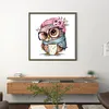 Owl - 18CT Stamped Cross Stitch 20*20cm/7.87*7.87in