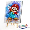 Watercolor Mario-Paint by Numbers Acrylic Painting 40*50CM(Watercolor)(HOT)