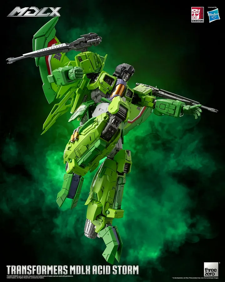 Threezero Transformers MDLX Acid Storm 3Z0784/ Sunstorm 3Z0785