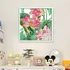 Lotus-14CT Stamped Cross Stitch 42*42cm/16.54*16.54in