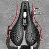3D Print Hollow Bicycle Saddle Shockproof Cycling Cushion Lightweight MTB Seat
