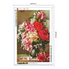 Flower-Full Round Diamond Painting(60*40cm)