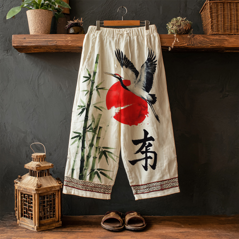 Japanese Art And Design Universal Trousers elevenforest