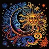 Sun Moon -Special Shaped Diamond Painting Kit