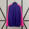 2024 Germany Reversible Windbreaker Blue-White Soccer Jersey 1:1 Thai Quality