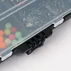140pcs/box Fishing Accessories Kit Fishing Connector Swivels Center Pass Swivels