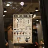 Accessoires en denim - Enseignes en bois(30*40cm)