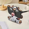 Glasses Holder Cow Handmade Wood DIY Diamond Art Special Shaped Drill