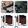 5V Handlebar Heater Anti-Slip Electric Motorized Heated Grip for Winter Cycling