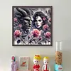 Beauty And Beast-11CT Stamped Cross Stitch 50*50cm/19.69*19.69in
