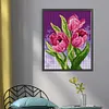 Tulips-11CT Stamped Cross Stitch 40*50cm/15.75*19.69in