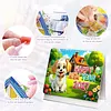 Diamond Painting Country Dog 2027 Paper Calendar Monthly Flip Tabletop Calendar Kit