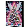 (US Local)50-Page A5 Christmas Tree Diamond Painting Notebook for Adult Holiday Gift