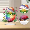 >SALE<Acrylic Easter Egg Diamond Painting Tabletop Ornament Kit for Home Office Decor