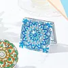 DIY Diamond Painting Mandala Pattern Portable Pocket Mirror Kit
