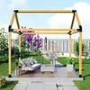 [US Local Warehouse] 2 Pack Shade Sail Poles 10FT Outdoor Sun Shade Poles 2.13in Diameter Heavy Duty Metal Post for Deck Patio Outside Backyard