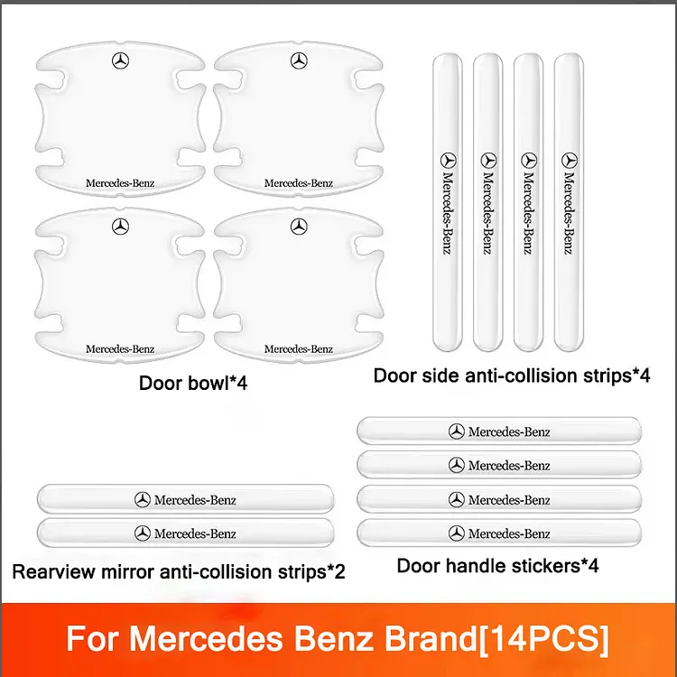 Car Personalized Anti-Scratch Kit (14 PCS)